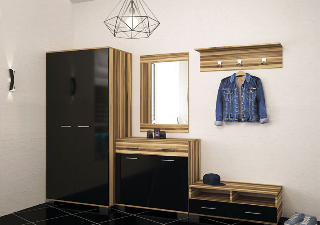 прихожая в Зеленограде Бостон с фасадами МДФ