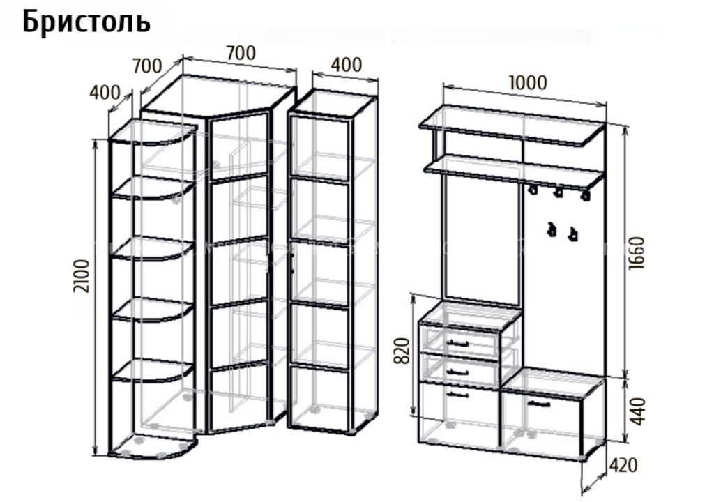прихожая Бристоль