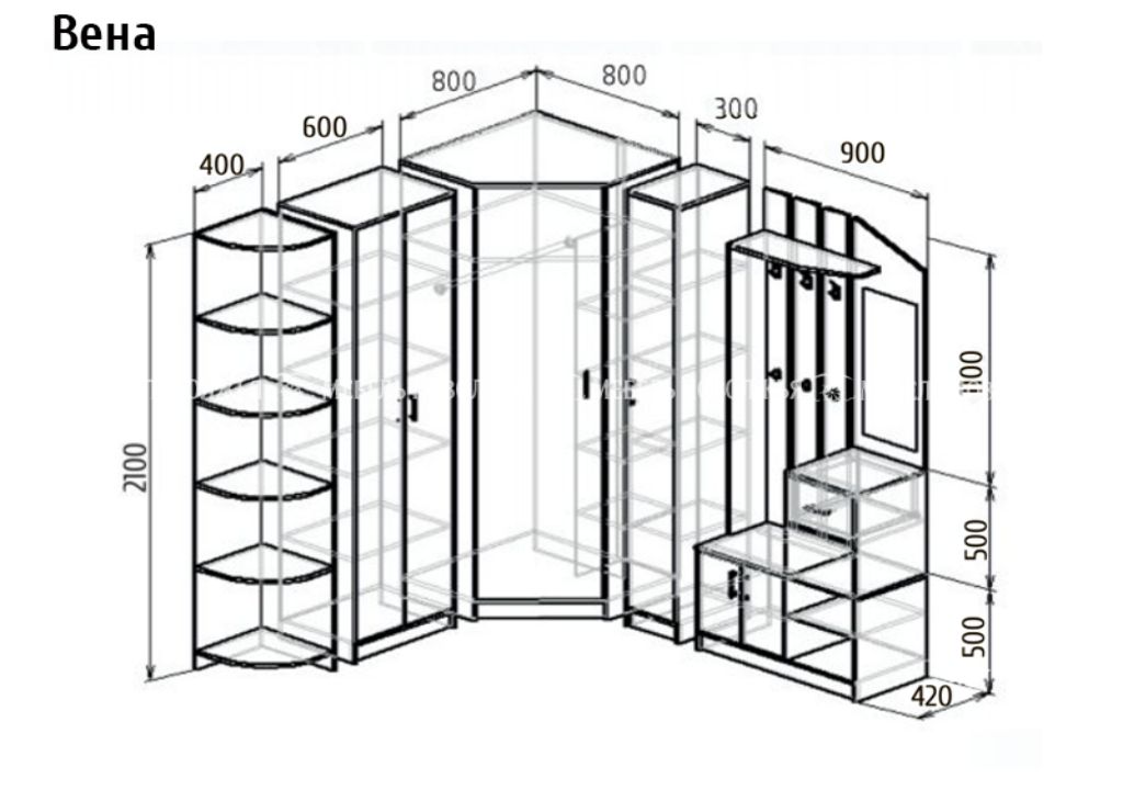 прихожая Вена