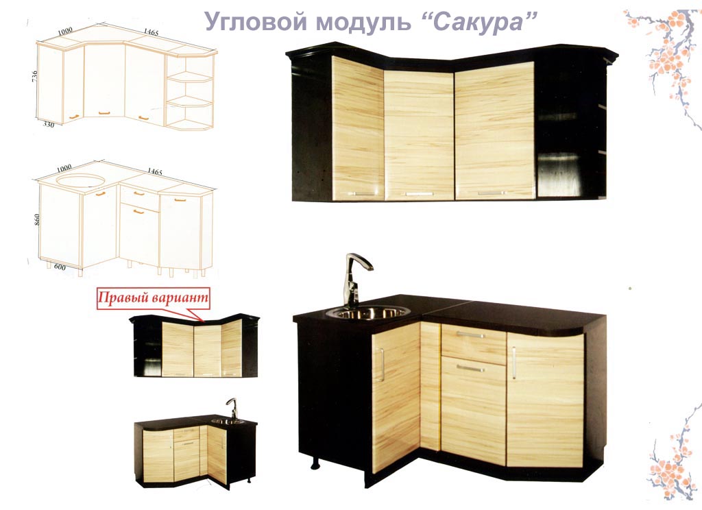 Кухня сакура