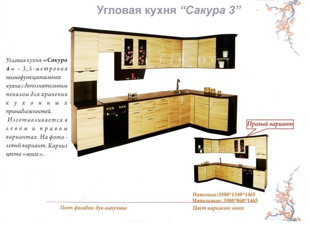 Кухня сакура