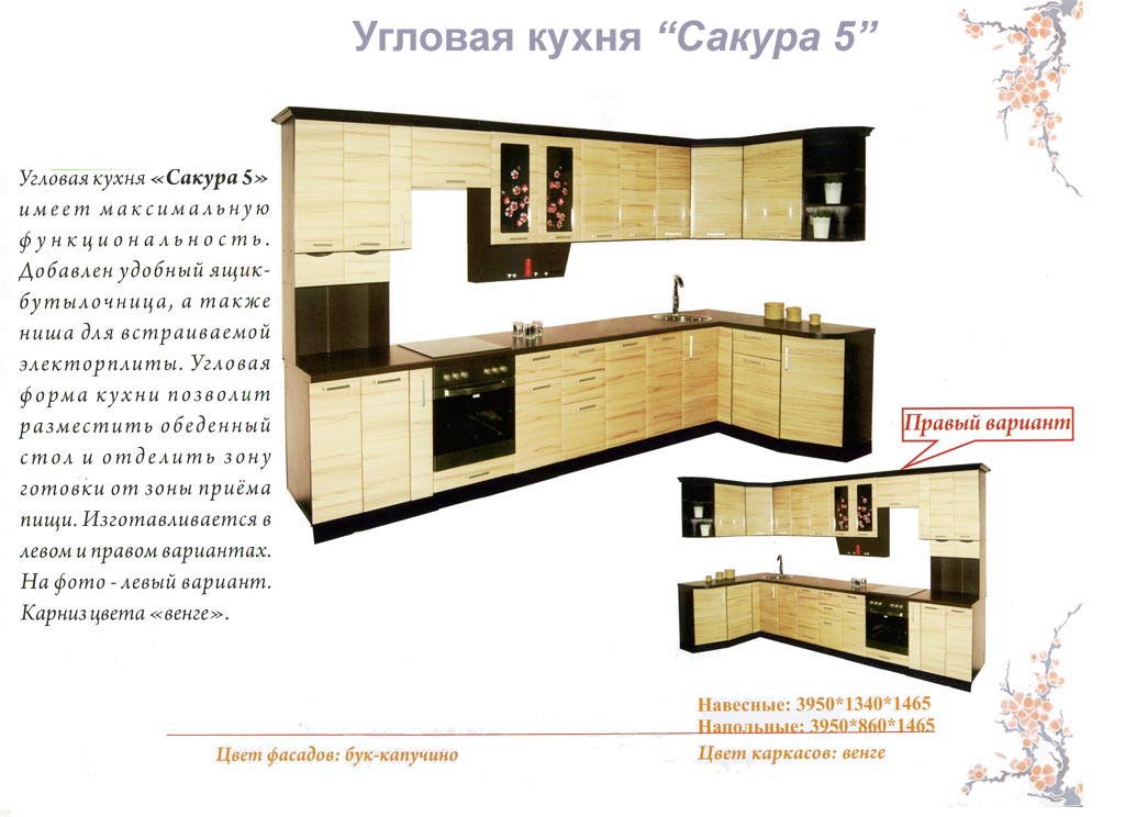 Кухня сакура