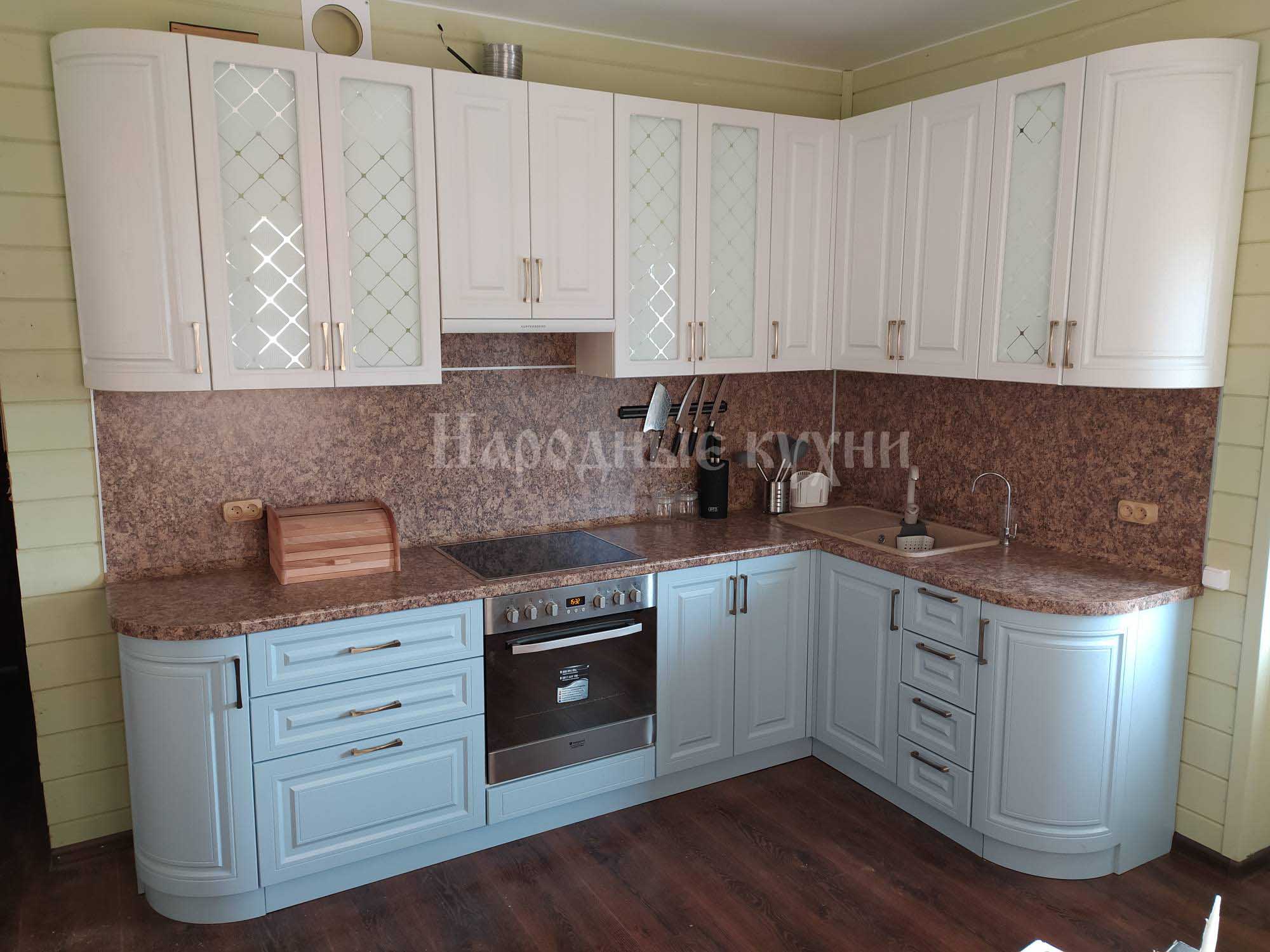 Кухня в частный дом в Зеленограде